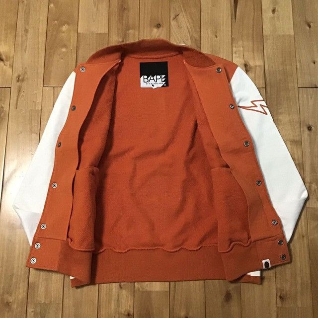 Bape × Nigo BAPE STA logo sweat varsity jacket a bathing ape star NIGO Size US S / EU 44-46 / 1 - 3 Thumbnail