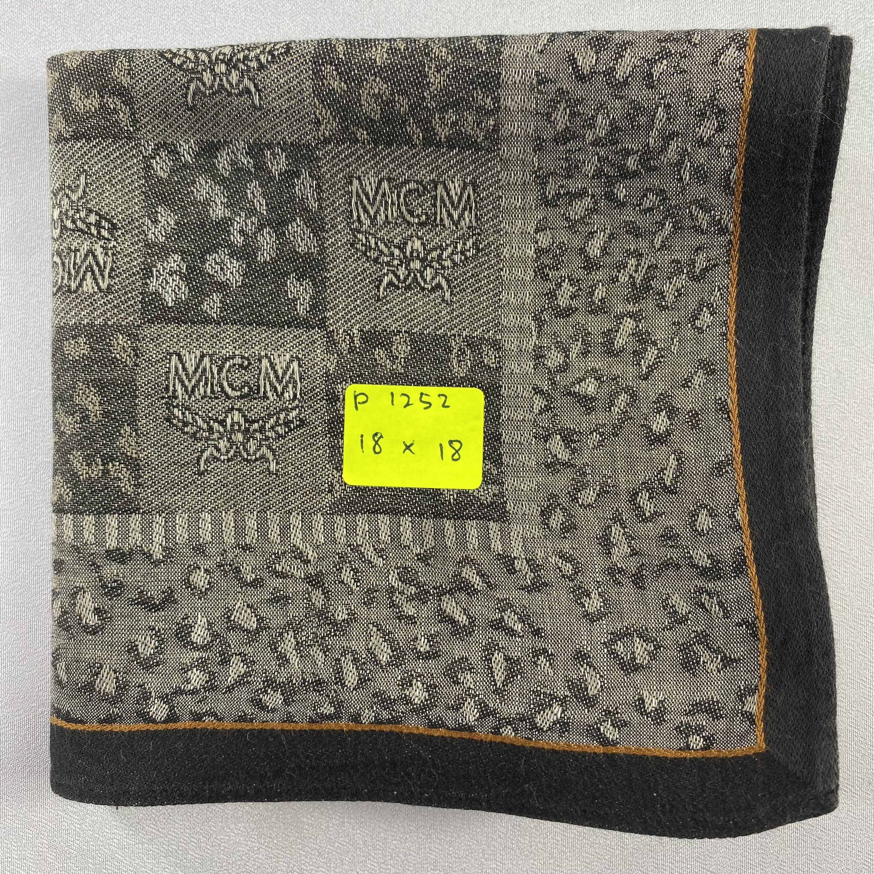 MCM × Vintage MCM Neckerchief / Bandana / Handkerchief-P1252 Size ONE SIZE - 5 Thumbnail
