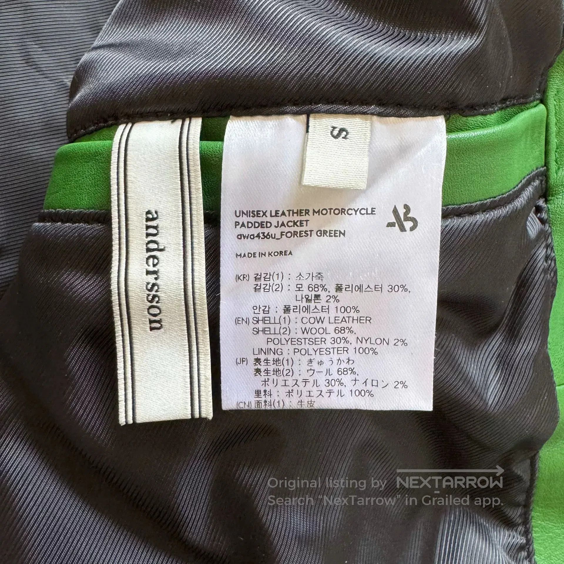 Andersson Bell andersson bell green and white varsity jacket. Size US S / EU 44-46 / 1 - 7 Thumbnail