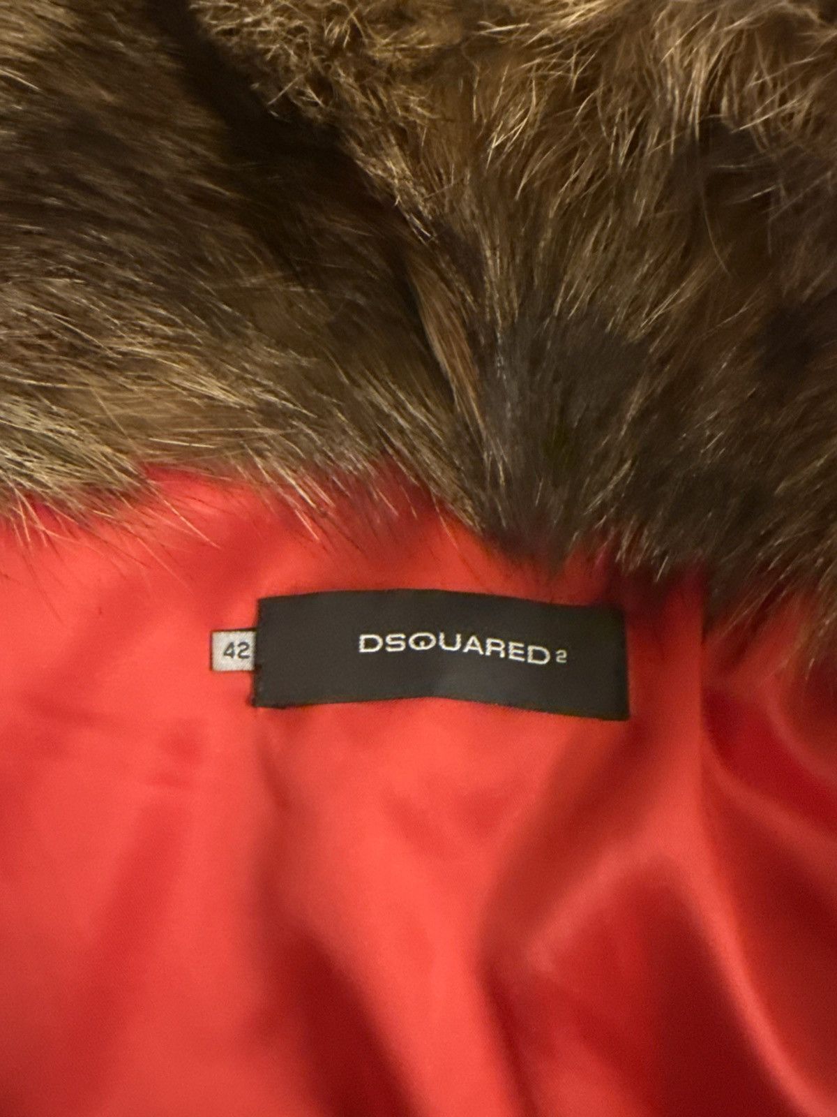Dsquared2 2000s Dsquared2 Leather & polyester fur jacket Size XS / US 0-2 / IT 36-38 - 7 Thumbnail