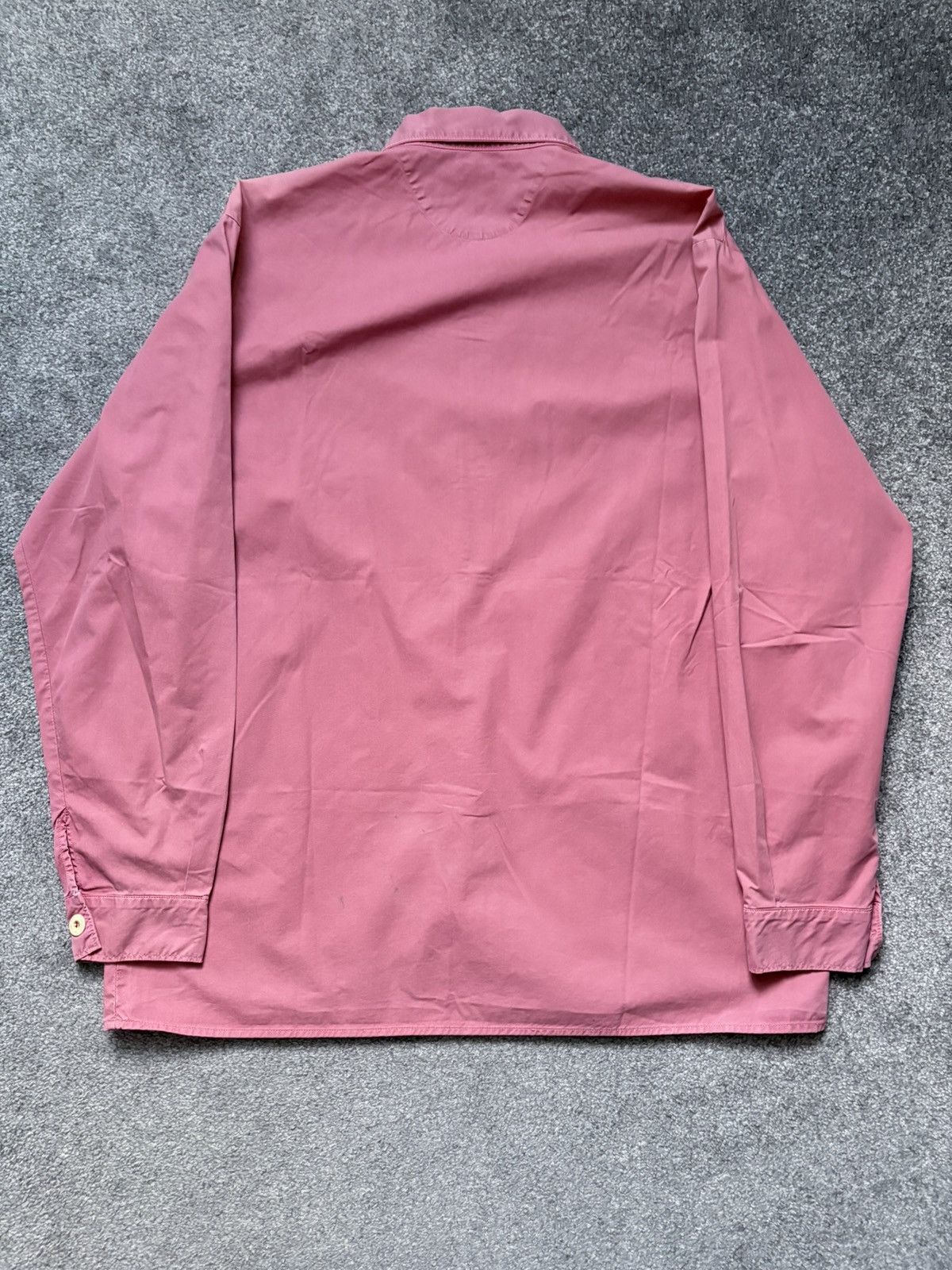 Stone Island Stone Island 1996 Pink Marina Vintage Overshirt Size US M / EU 48-50 / 2 - 6 Thumbnail