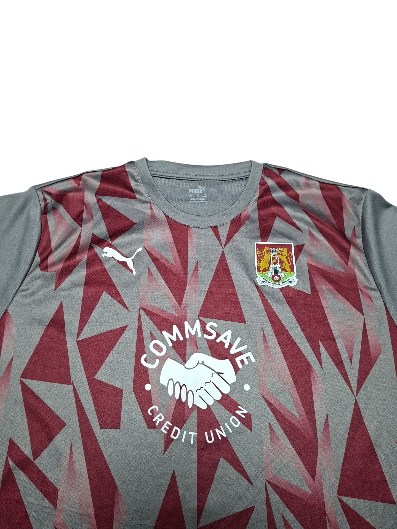 Puma NORTHAMPTON TOWN PUMA 2023 XXXL RARE SOCCER JERSEY Size US XXL / EU 58 / 5 - 2 Thumbnail
