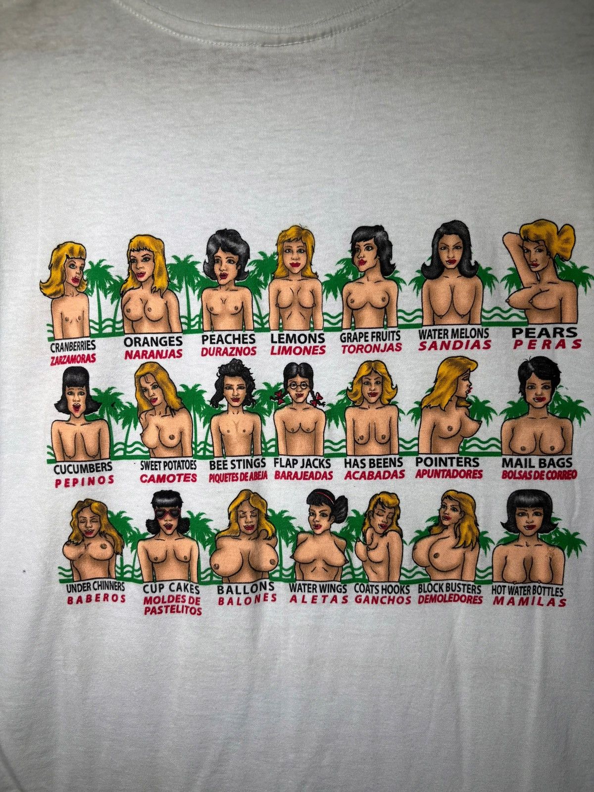 Vintage Vintage Boobs Tshirt Size US L / EU 52-54 / 3 - 6 Thumbnail