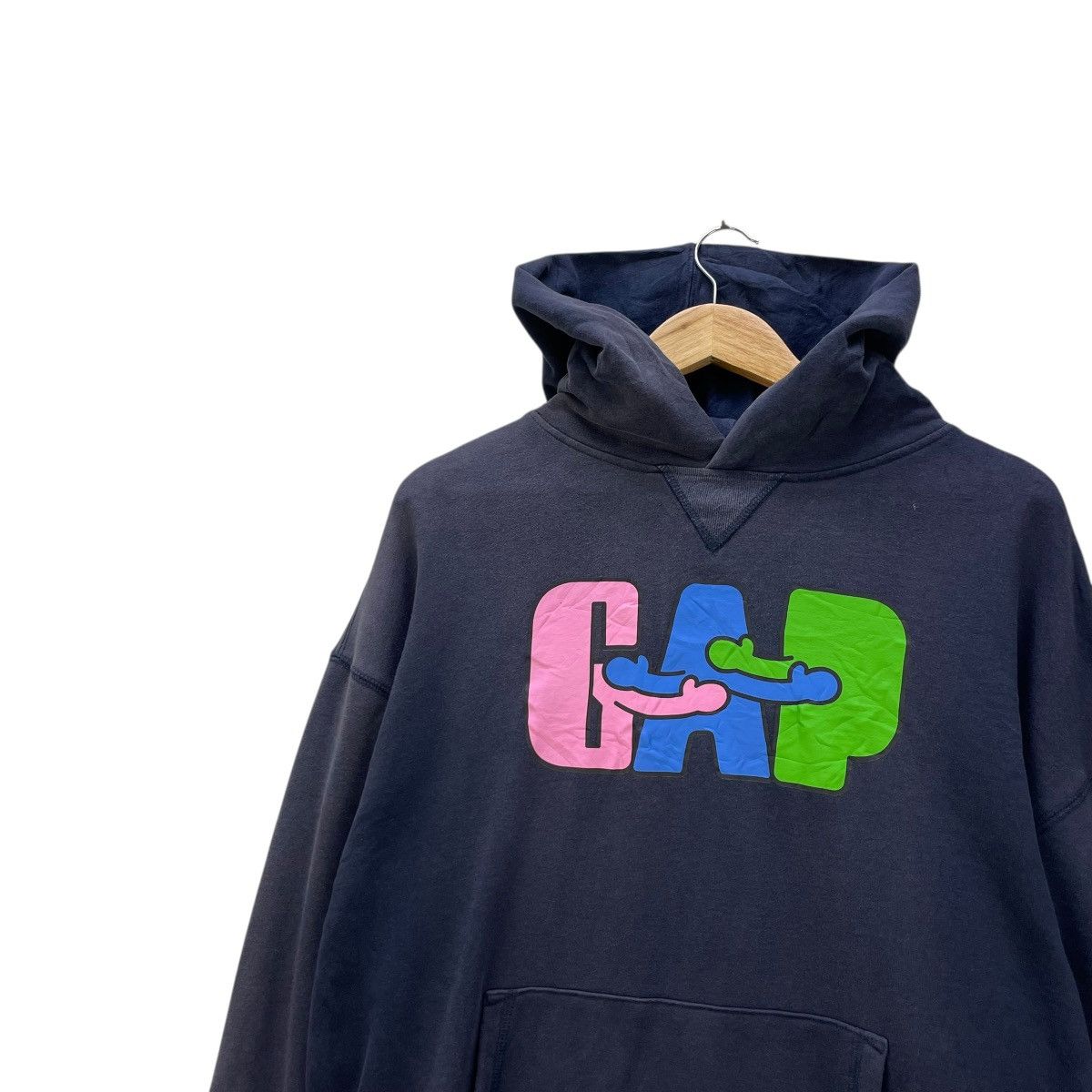 Gap 💥Gap X Ken Lo Multi Color Printed Pullover Hoodie Size US M / EU 48-50 / 2 - 3 Thumbnail