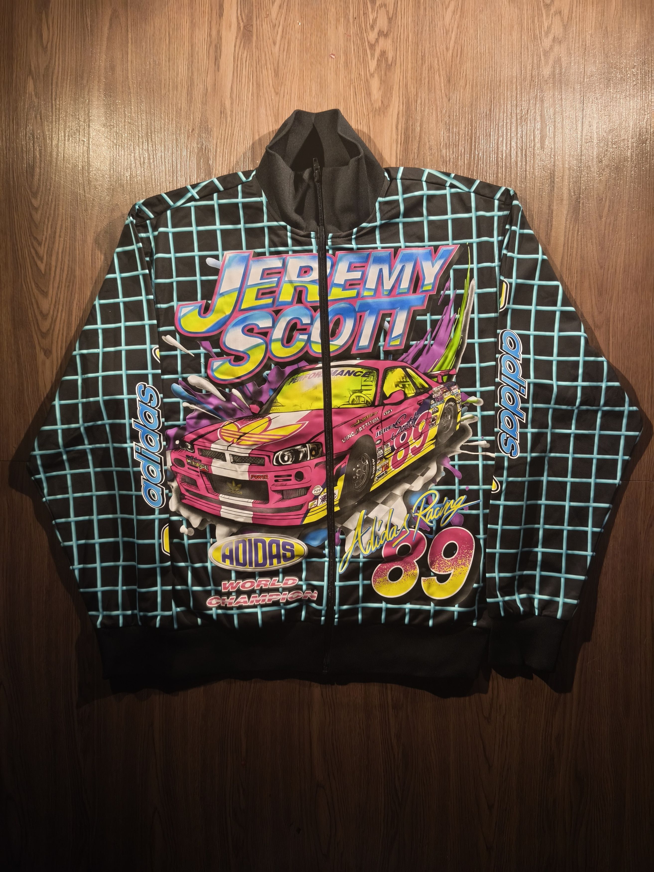 Adidas × Jeremy Scott Jeremy Scott Adidas Music Note Track Jacket