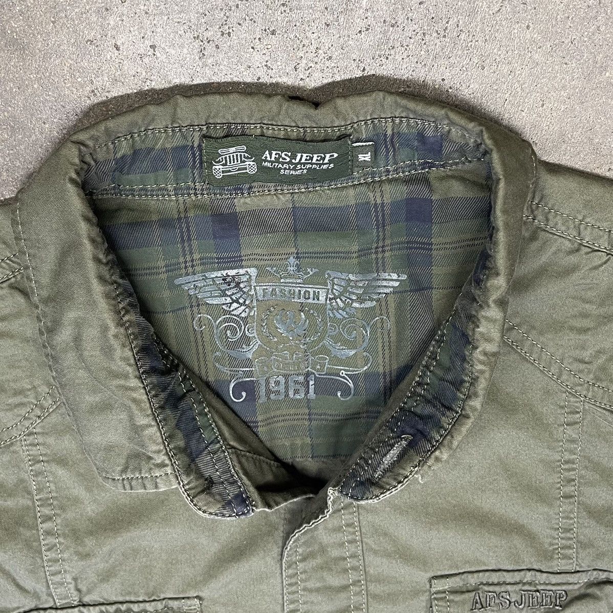 Jeep Jeep Tactical Grunt Short Sleeve Button Up Shirt Size US XL / EU 56 / 4 - 6 Thumbnail