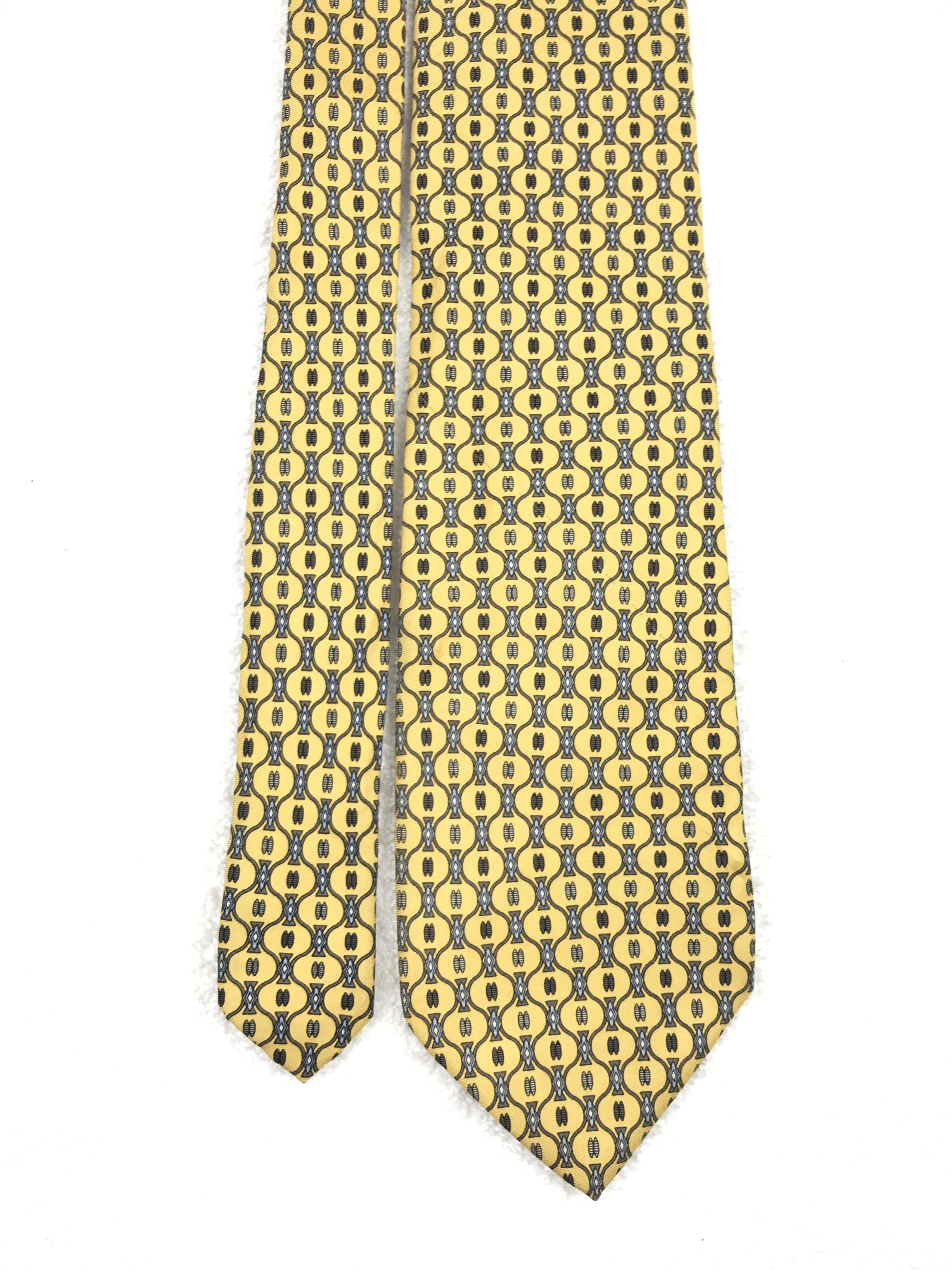 Designer × Jean-Louis Scherrer × Vintage Vintage Jean Louis Scherrer Silk Necktie Size ONE SIZE - 3 Thumbnail
