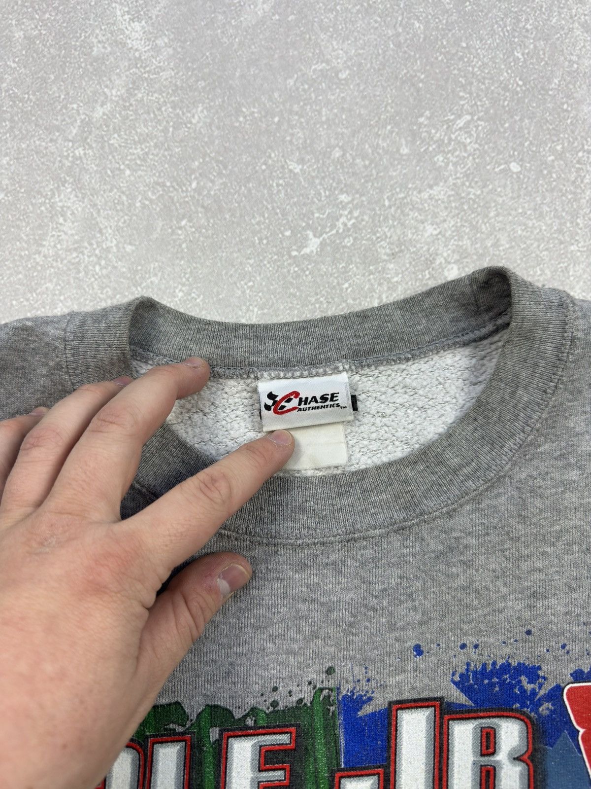 Chase Authentics Vintage Chase Authentic Dale JR 2007 Nascar Racing Sweatshir Size US XXL / EU 58 / 5 - 6 Thumbnail