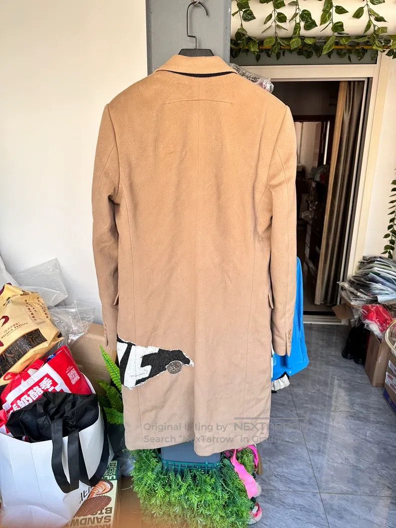 Givenchy Givenchy Khaki Camel Long Tweed Duster Coat Trench Size US S / EU 44-46 / 1 - 7 Thumbnail