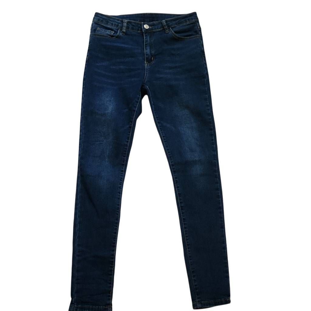 Shein Shein Women's Size 6 Blue Stretchy Skinny Jeans Size 28" / US 6 / IT 42 - 1 Thumbnail