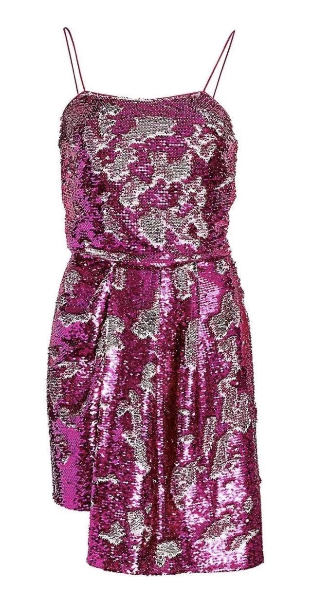 Derek Lam 10 Crosby 10 Crosby by Derek Lam Sequin Mini Dress Size XS / US 0-2 / IT 36-38 - 2 Thumbnail