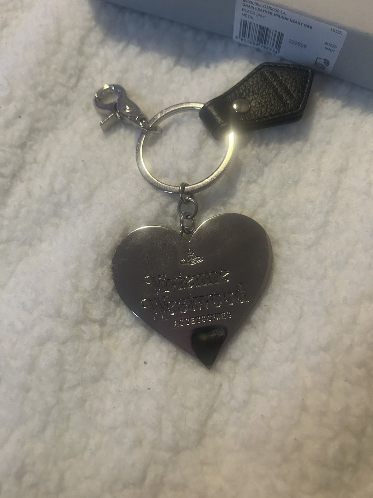 Vivienne Westwood Vivienne westwood heart orb mirror charm keychain Size ONE SIZE - 2 Thumbnail