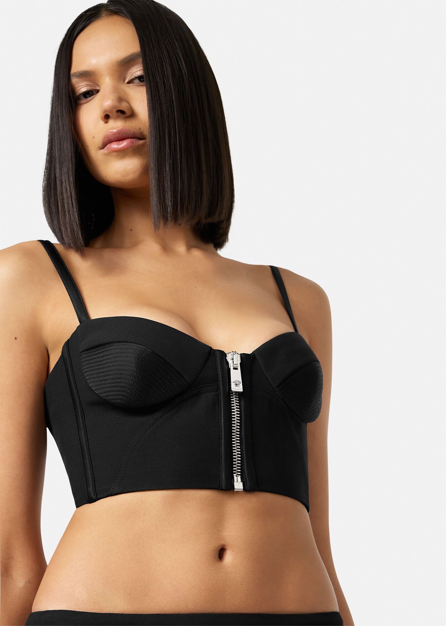 Versace o1y0226 Blouse in Black Size S / US 4 / IT 40 - 2 Thumbnail