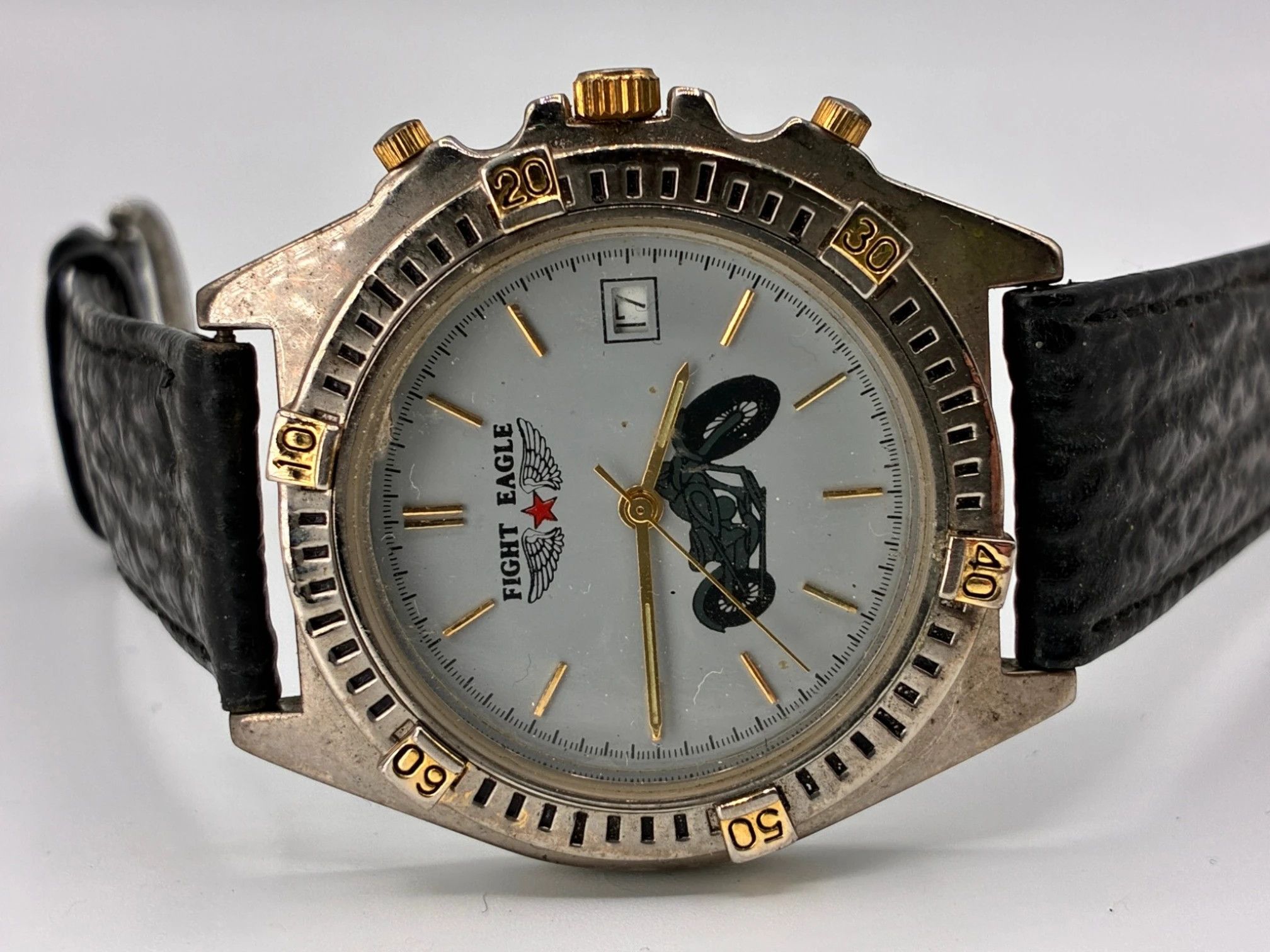 Other Fight Eagle Vintage Chrono-Style Motorcycle Quartz Watch Size ONE SIZE - 1 Thumbnail