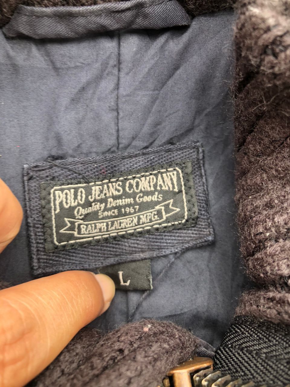 Polo Ralph Lauren Polo Ralph Lauren Long Jacket Faded Size US L / EU 52-54 / 3 - 3 Thumbnail