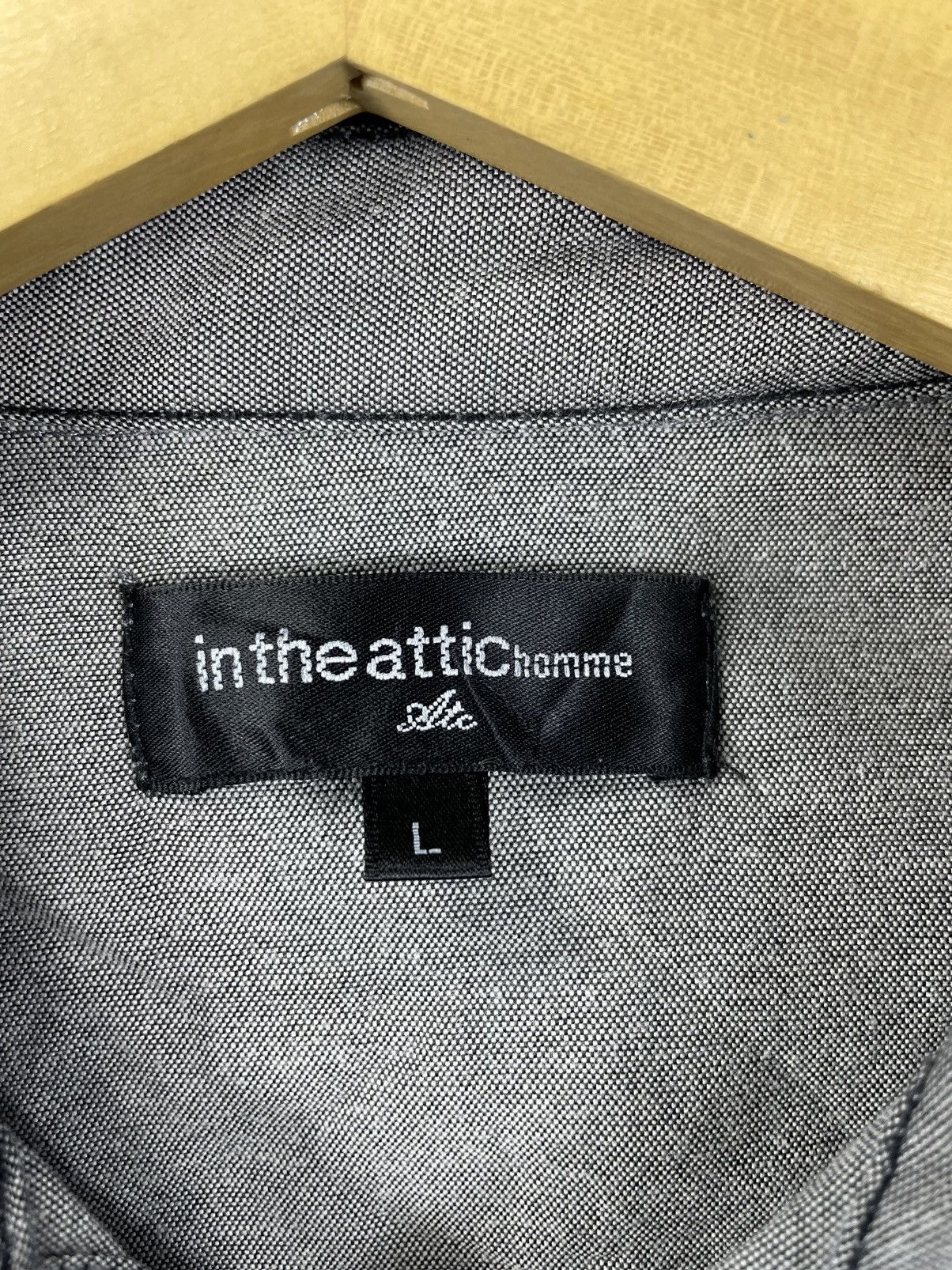 If Six Was Nine × Japanese Brand × Le Grande Bleu (L.G.B.) In The Attic homme GOTHIC SHIRT IF SIX WAS NINE LGB STYLE l Size L / US 10 / IT 46 - 6 Thumbnail