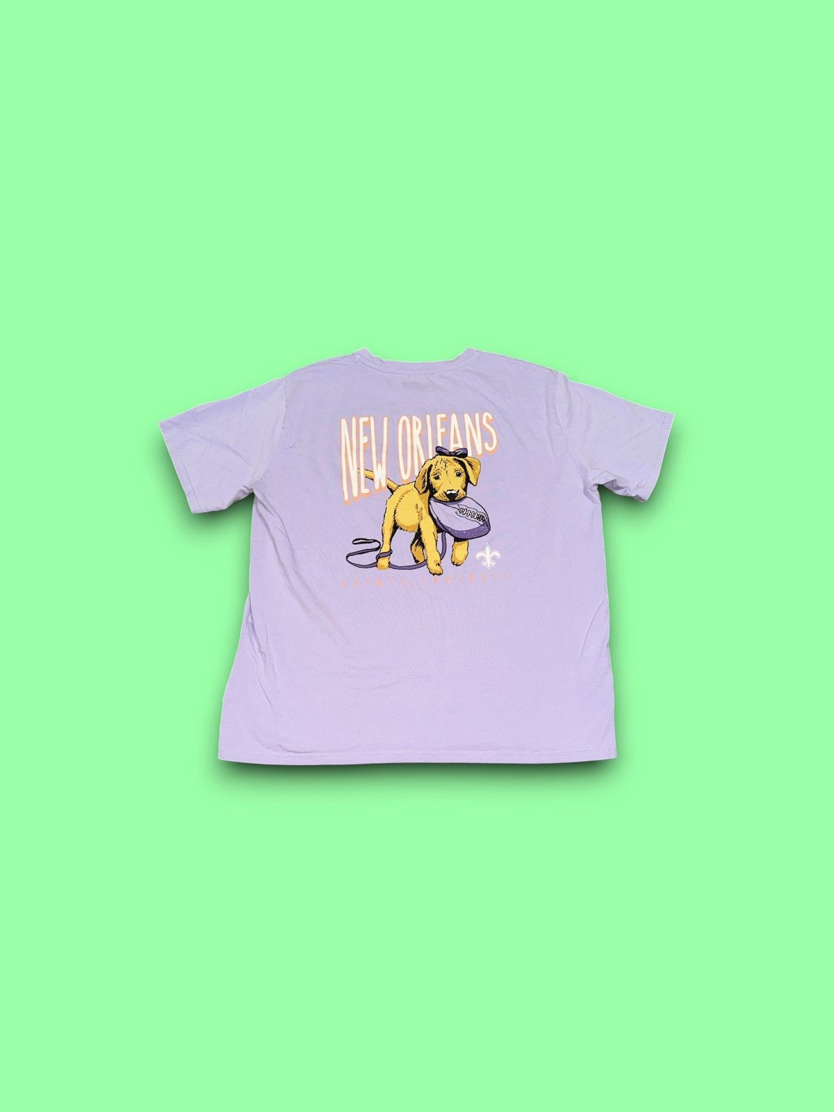 NFL New Orleans Saints NFL team apparel puppy tee women’s XL Size XL / US 12-14 / IT 48-50 - 3 Thumbnail