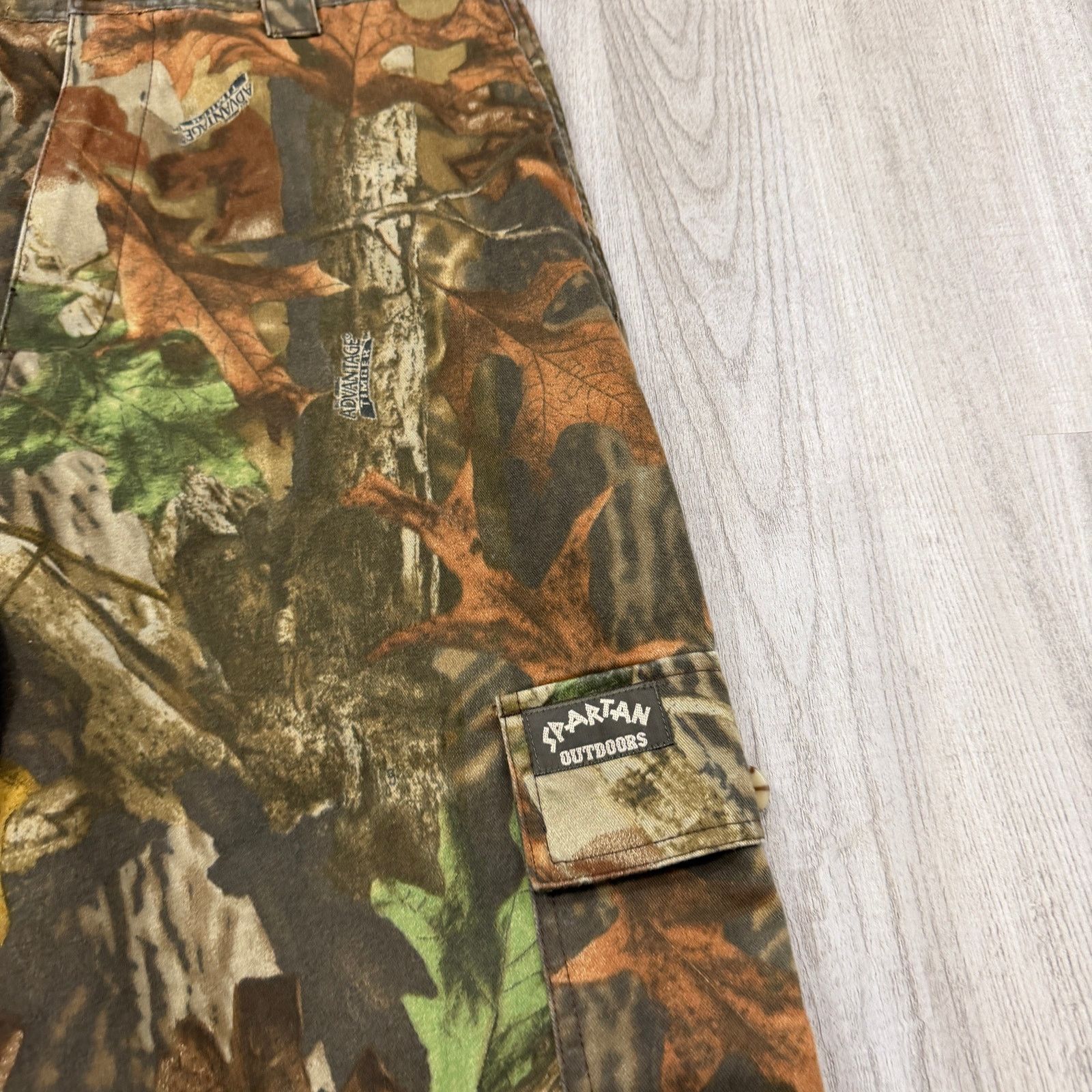 Vintage Vintage Spartan Outdoors Camo Cargo Pants Large Camouflage Size US 34 / EU 50 - 4 Thumbnail