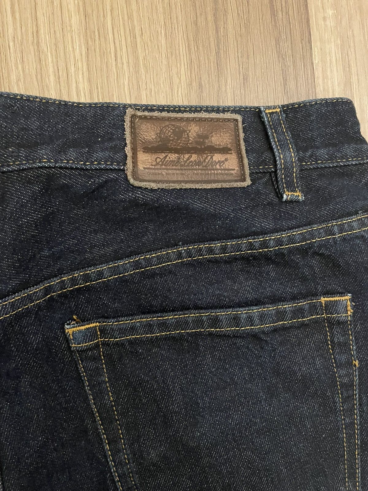 Aime Leon Dore Aime Leon Dore Slim Dark Wash Jeans Size US 32 / EU 48 - 4 Thumbnail