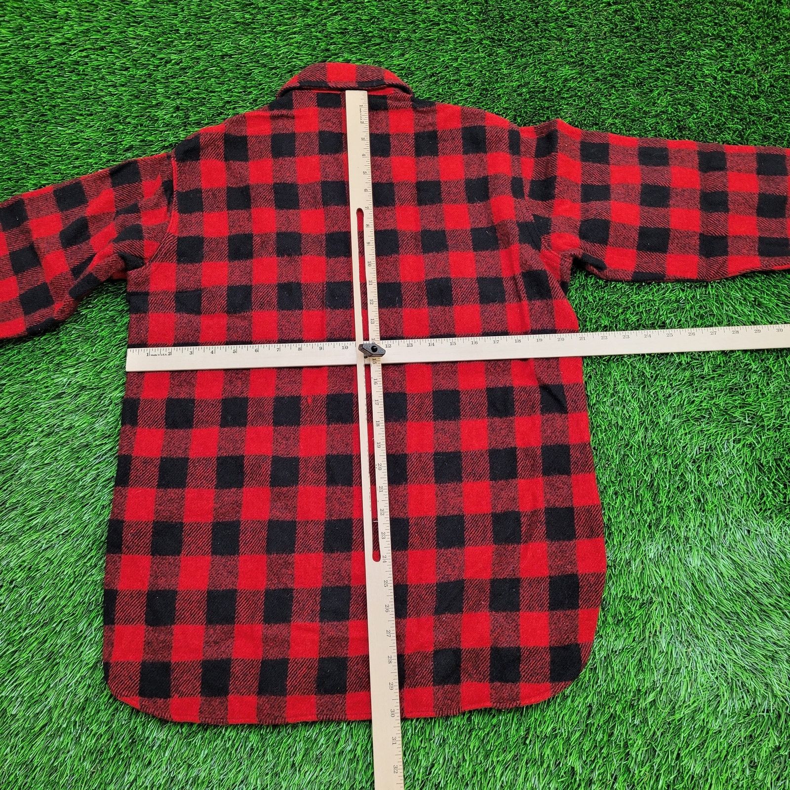 Woolrich Woolen Mills VTG Woolrich Flannel Shirt Medium Buffalo Plaid Wool USA Size US M / EU 48-50 / 2 - 4 Thumbnail