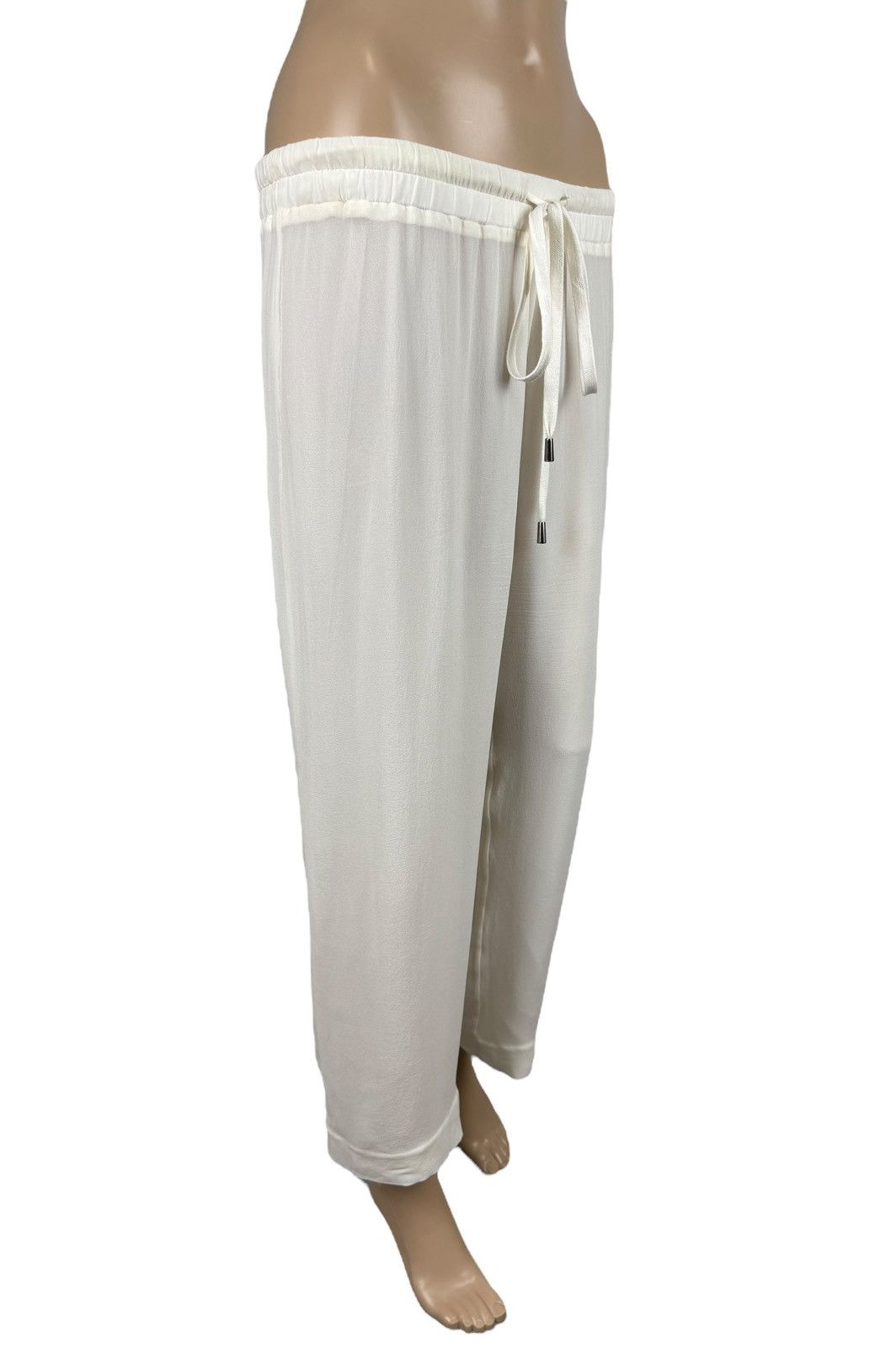 Other Gentryportofino Ivory Pants Women size IT40 US6 Size 27" / US 4 / IT 40 - 3 Thumbnail