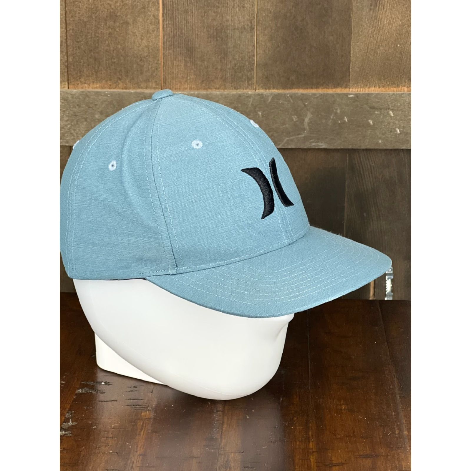 Hurley Hurley Hat Cap Fitted Adult Large Blue Skate Surf Nylon Blend Flexfit B Size ONE SIZE - 6 Thumbnail