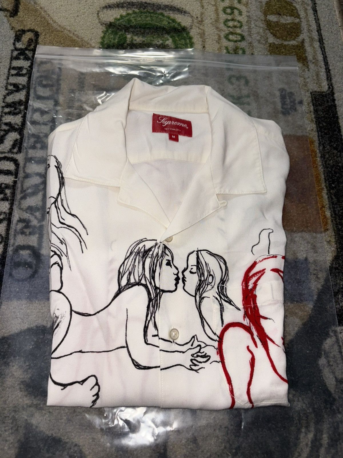 Supreme Supreme Rita Ackermann Rayon S/S Button Up Shirt Size US M / EU 48-50 / 2 - 1 Thumbnail