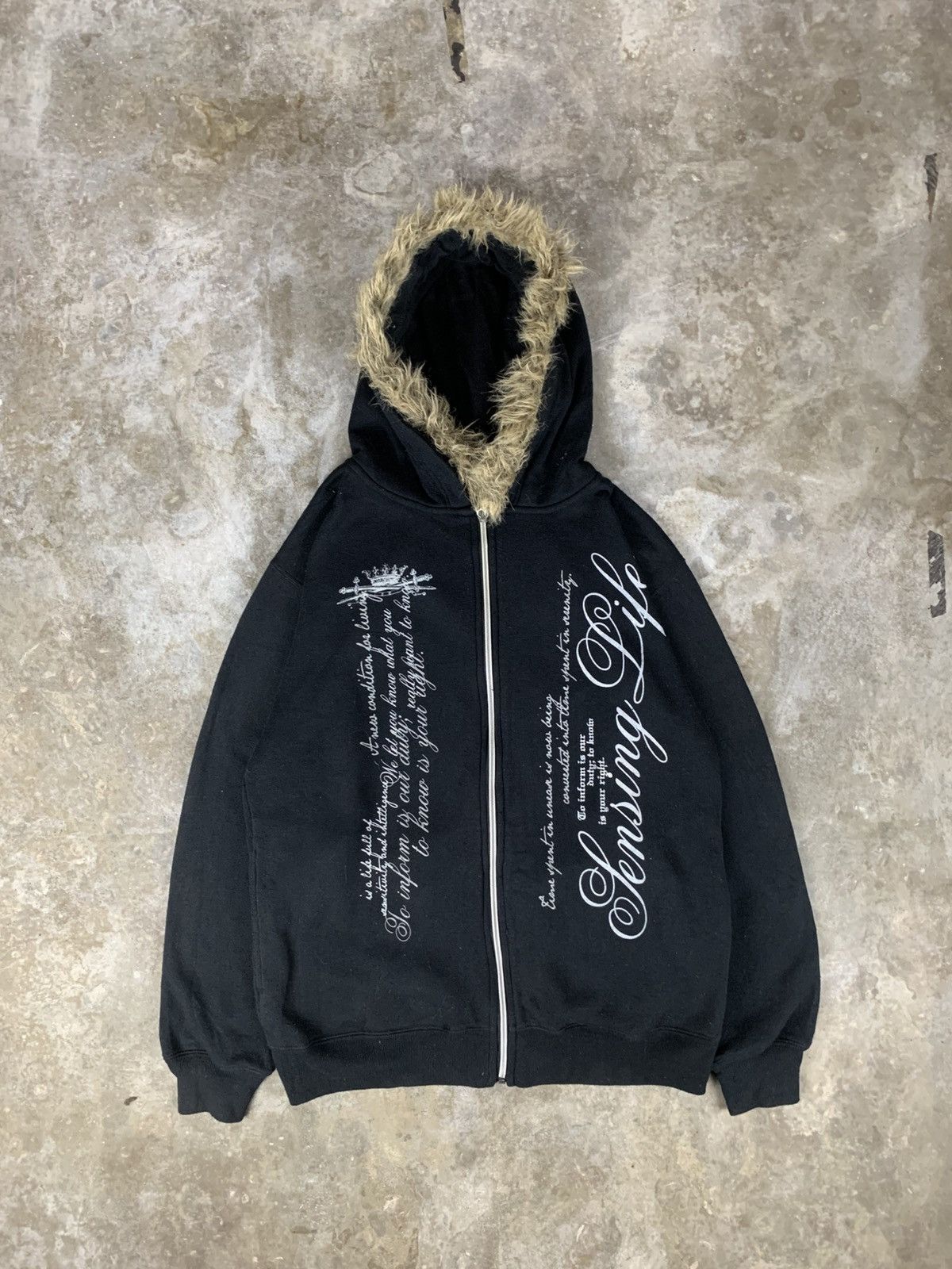 Japanese Brand Vintage Beaumontt Carr Full Zipper Fur Hoodie Size US M / EU 48-50 / 2 - 1 Thumbnail