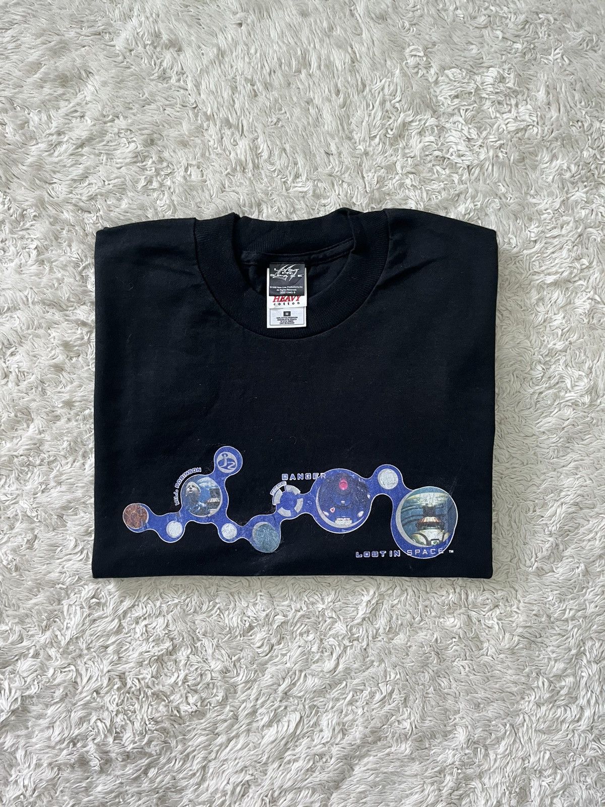 Vintage vintage 1990's lost in space movie t-shirt Size US M / EU 48-50 / 2 - 1 Thumbnail