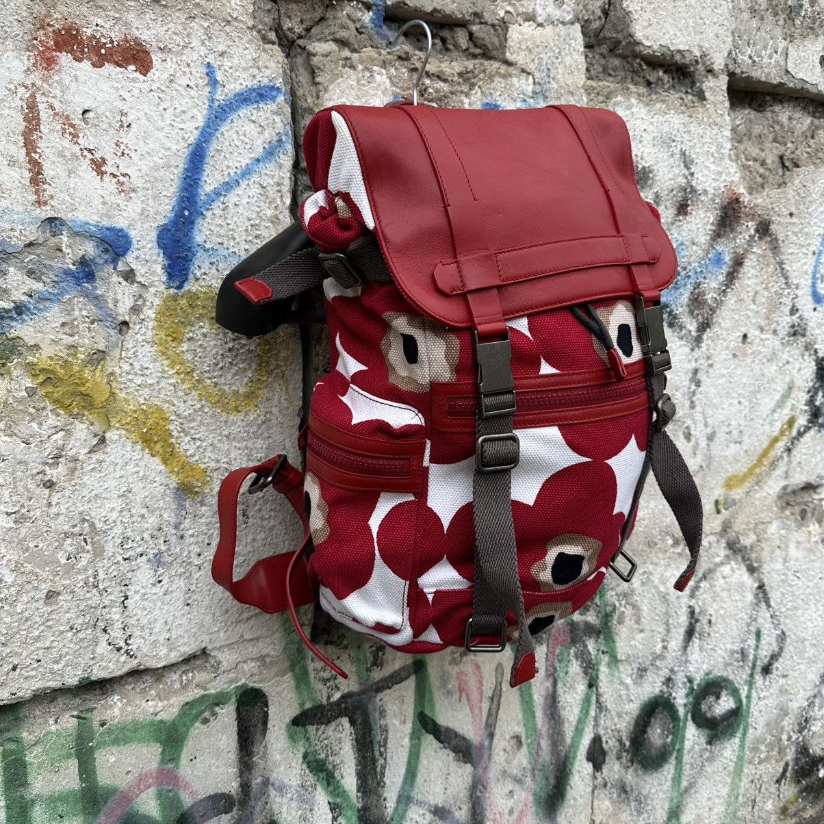 Dolce & Gabbana DOLCE & GABBANA POPPY Canvas Leather Multipocket Backpack Size ONE SIZE - 5 Thumbnail
