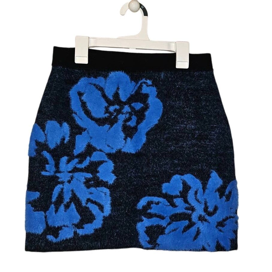 Anthropologie New By Anthropologie Sweater Skirt Only $180 SMALL Floral Size 28" / US 6 / IT 42 - 2 Thumbnail