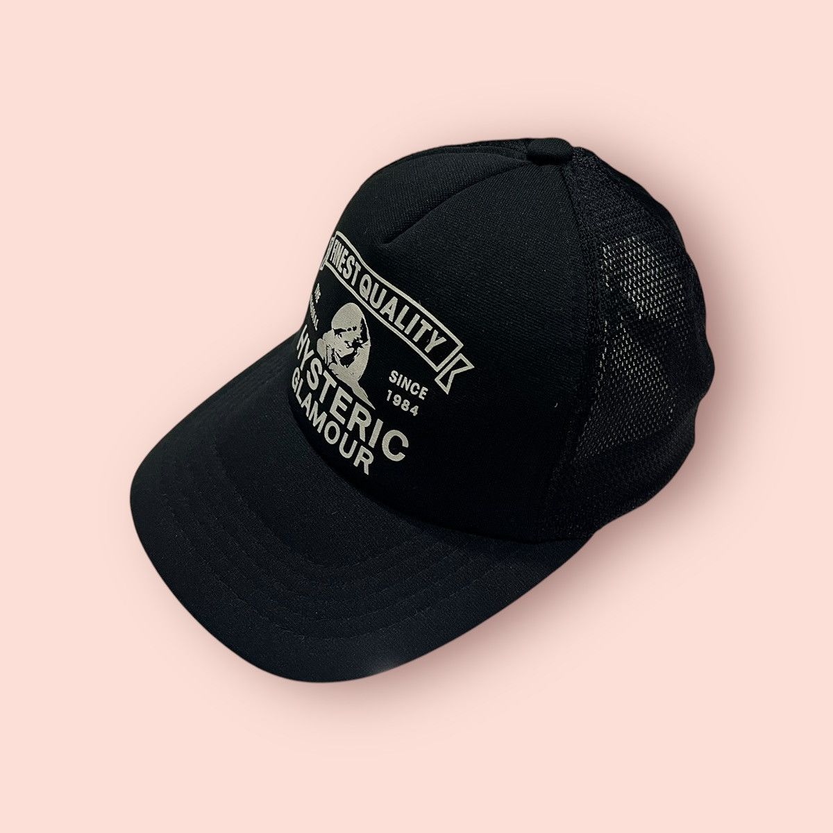 Hysteric Glamour × Japanese Brand VINTAGE HYSTERIC GLAMOUR TRUCKER SNAPBACK HAT Size ONE SIZE - 7 Thumbnail