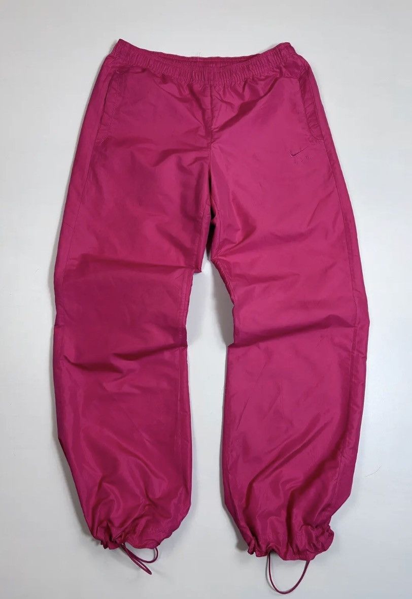 Nike × Vintage Nike Vintage Y2K Nylon Baggy Pants Swoosh Drill Size US 32 / EU 48 - 2 Thumbnail
