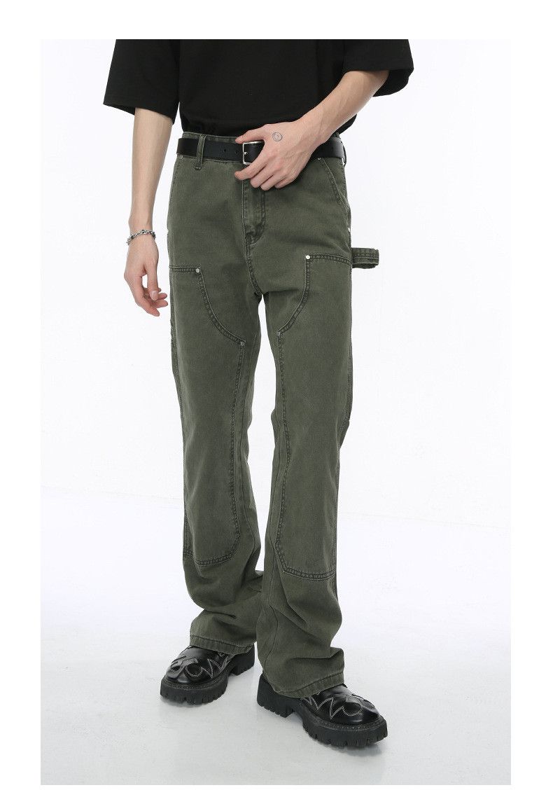 Japanese Brand × Jean Vintage trend washed multi-pocket cargo jeans Size US 32 / EU 48 - 3 Thumbnail