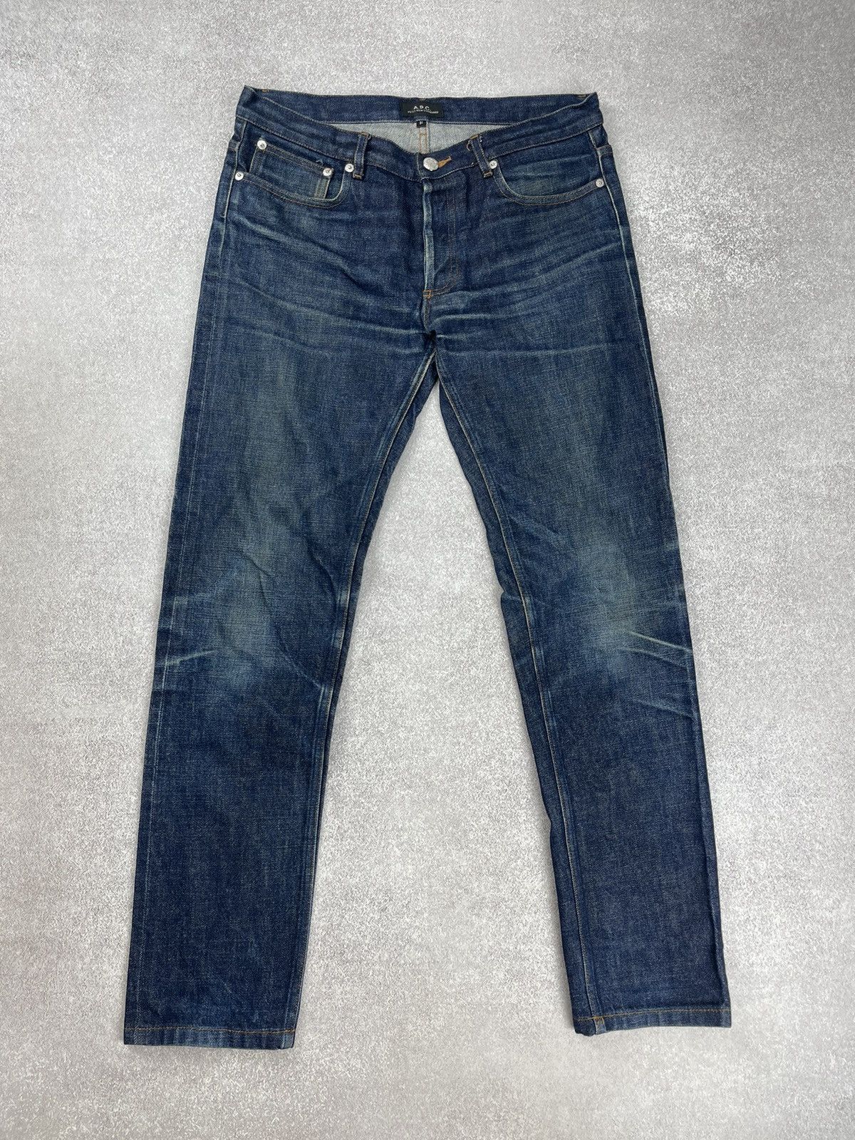 A.P.C. A.P.C. Petit New Standart Japanese Selvedge Denim Jeans Size US 31 - 1 Thumbnail