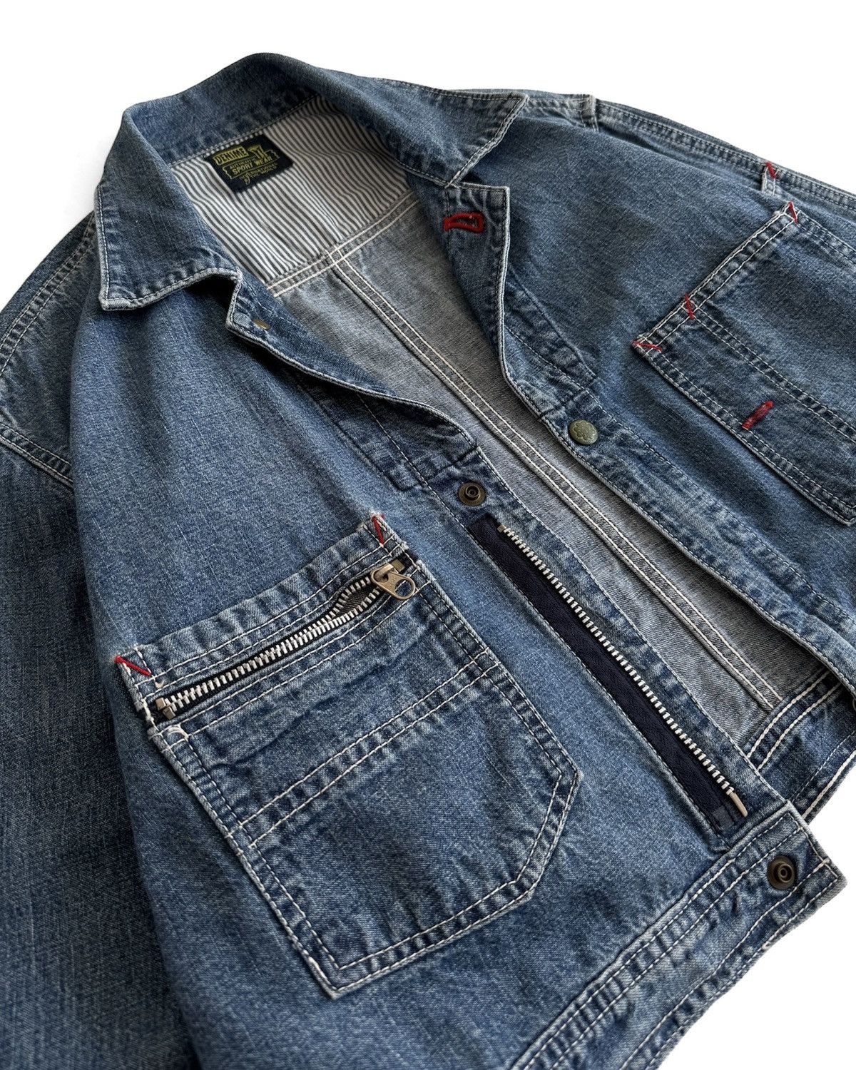 Denime DENIME TRUCKER CROPPED JACKET Size US M / EU 48-50 / 2 - 8 Thumbnail
