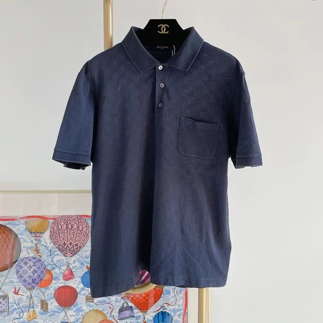 Louis Vuitton Louis Vuitton Blue Short Sleeve T-shirt Size US M / EU 48-50 / 2 - 1 Thumbnail