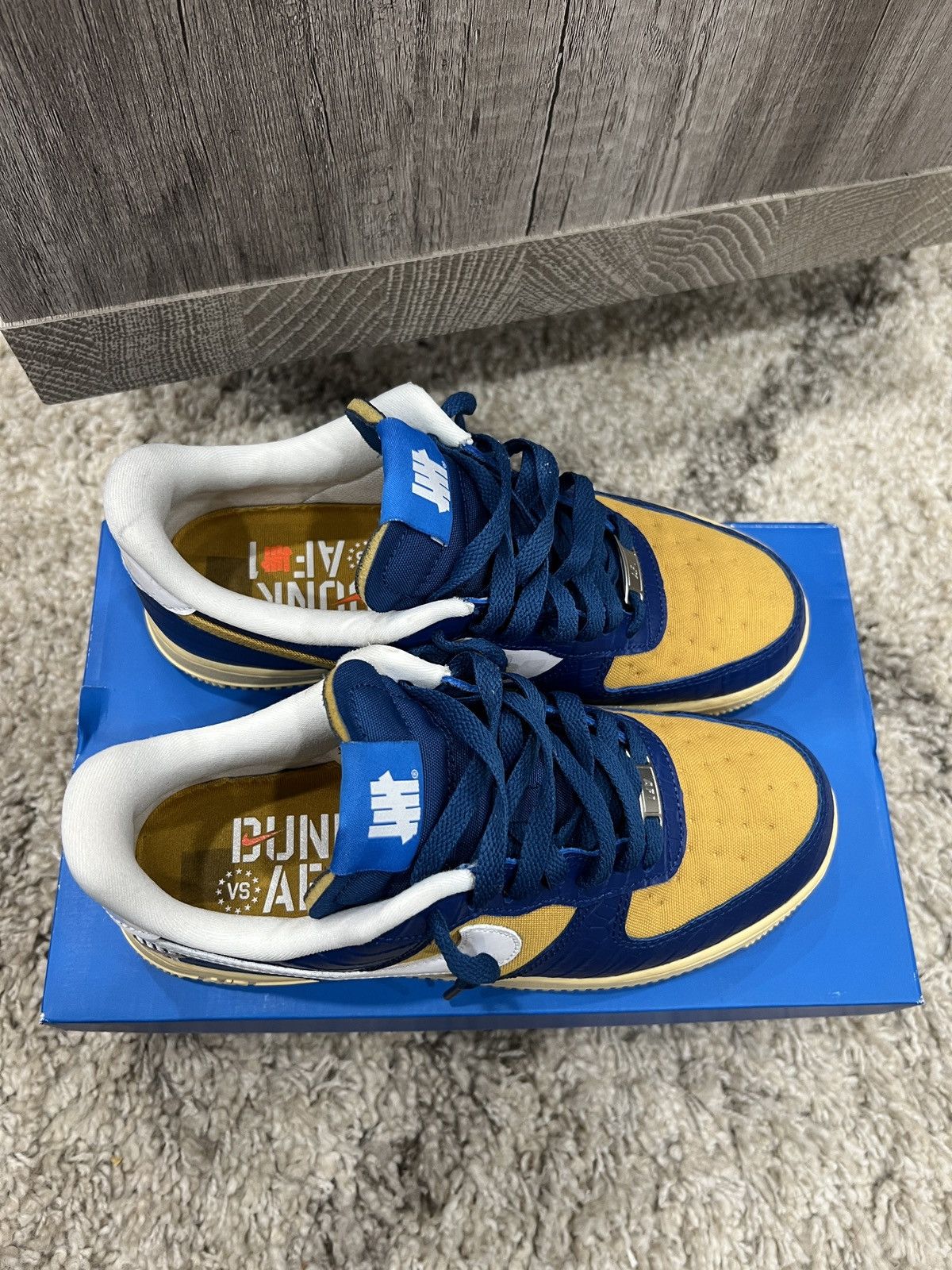 Nike × Undefeated Undefeated x Nike Air Forces 1 Low SP Size US 6.5 / EU 39-40 - 4 Thumbnail