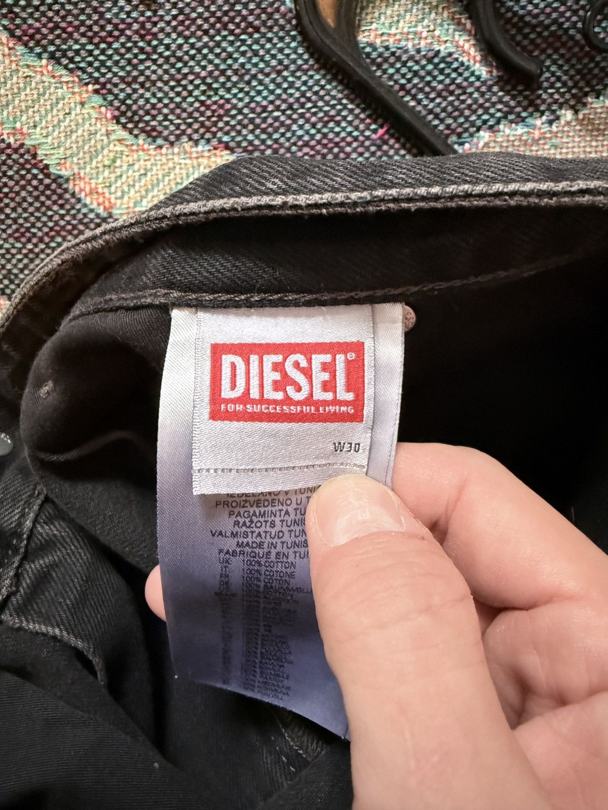 Diesel Diesel Cargo Jeans Size US 30 / EU 46 - 4 Thumbnail
