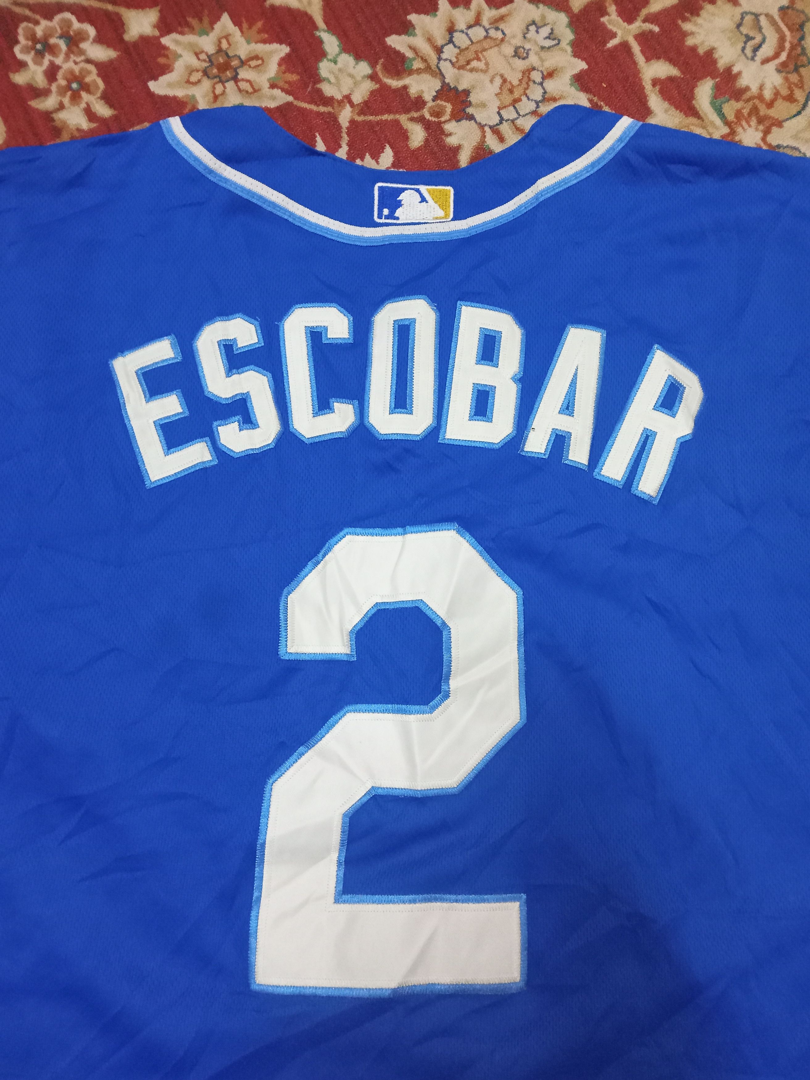 MLB Kansas City Royals #2 Escobar Majestic Jersey Size US XL / EU 56 / 4 - 7 Thumbnail