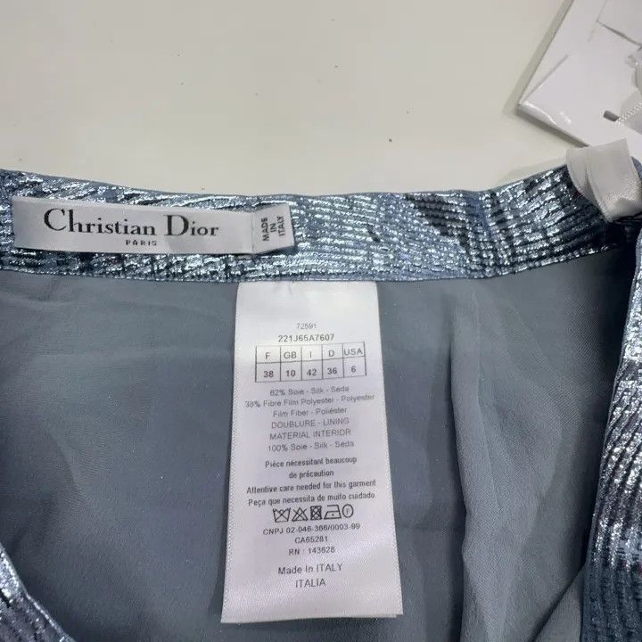 Dior Dior Casual Chic Solid Color Skirt 0079-2507 Size 37" - 5 Thumbnail