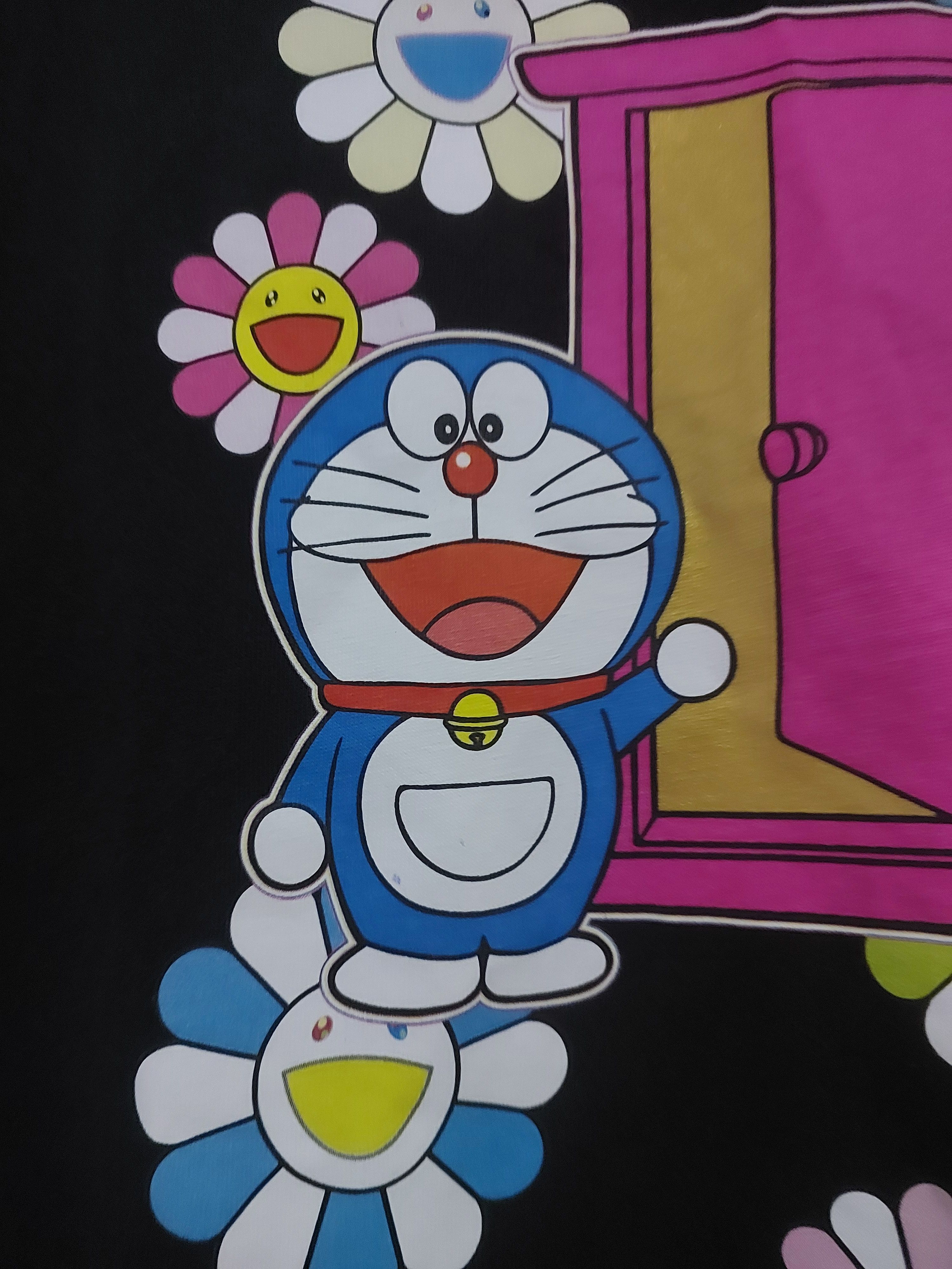 Takashi Murakami × Uniqlo DORAEMON ANIME X TAKASHI MURAKAMI T-SHIRT Size US L / EU 52-54 / 3 - 4 Thumbnail