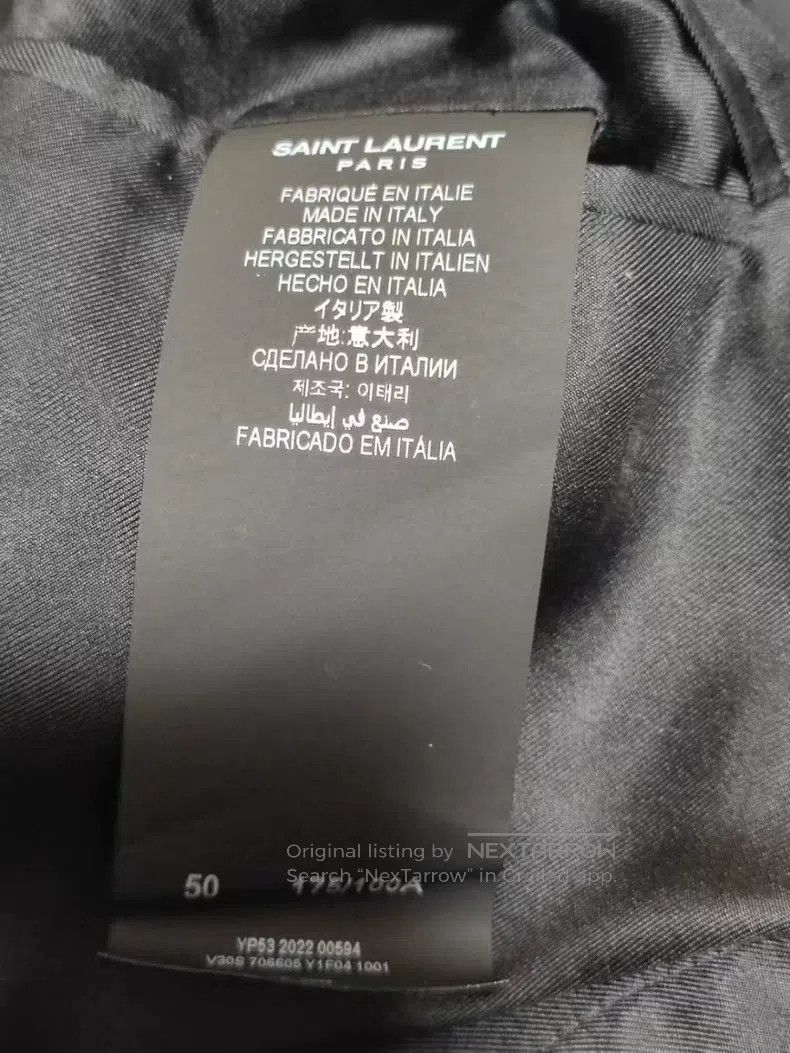 Saint Laurent Paris Saint Laurent Paris Sequin Double Breasted Jacket Size US M / EU 48-50 / 2 - 8 Thumbnail