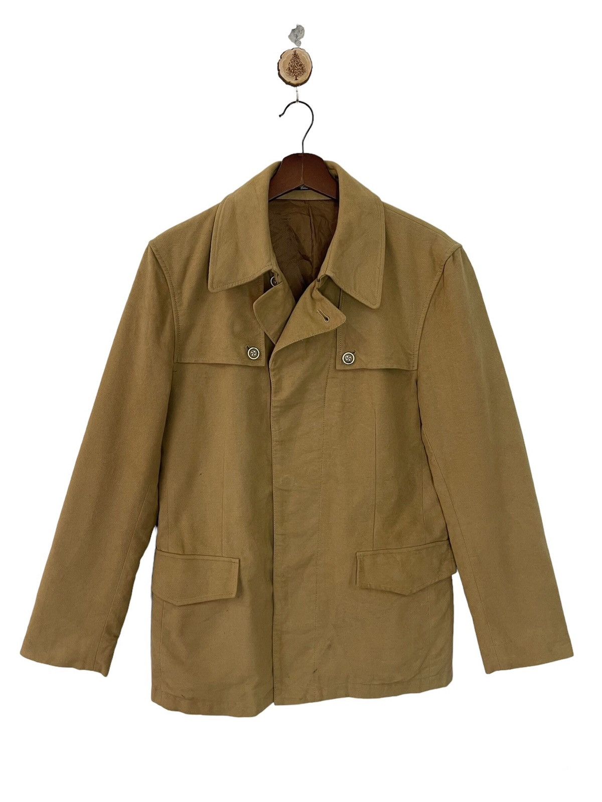 Tornado Mart VINTAGE TORNADO MART SUMMER TRENCH COAT Size US L / EU 52-54 / 3 - 1 Thumbnail