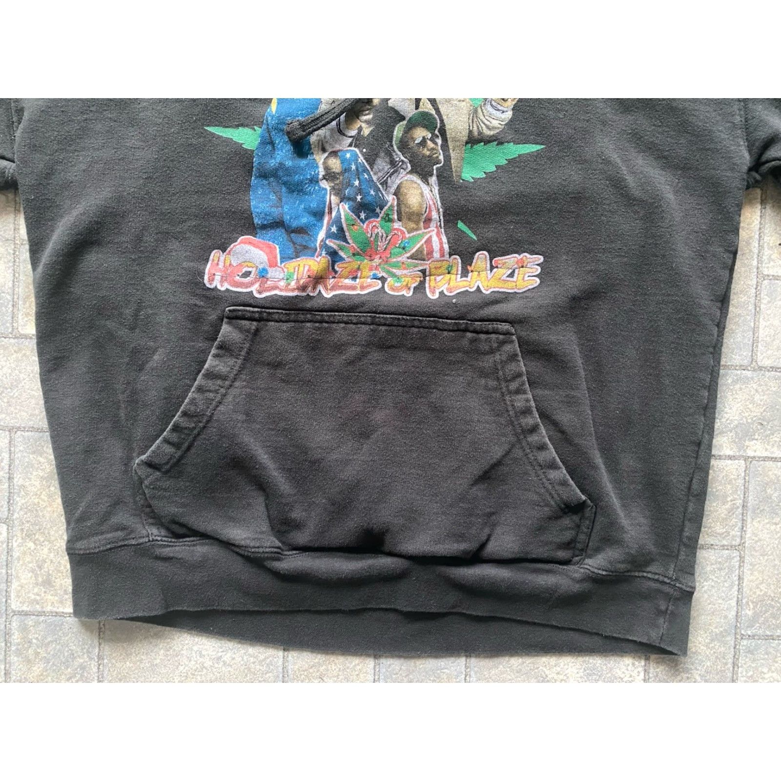 Doublet VINTAGE Snoop Dogg T-Pain MENS XL Black Double Sided Holidaze Of Blaze Tour Hoodie Warren G Yin Yang Twins Rap Music Size US XL / EU 56 / 4 - 3 Thumbnail