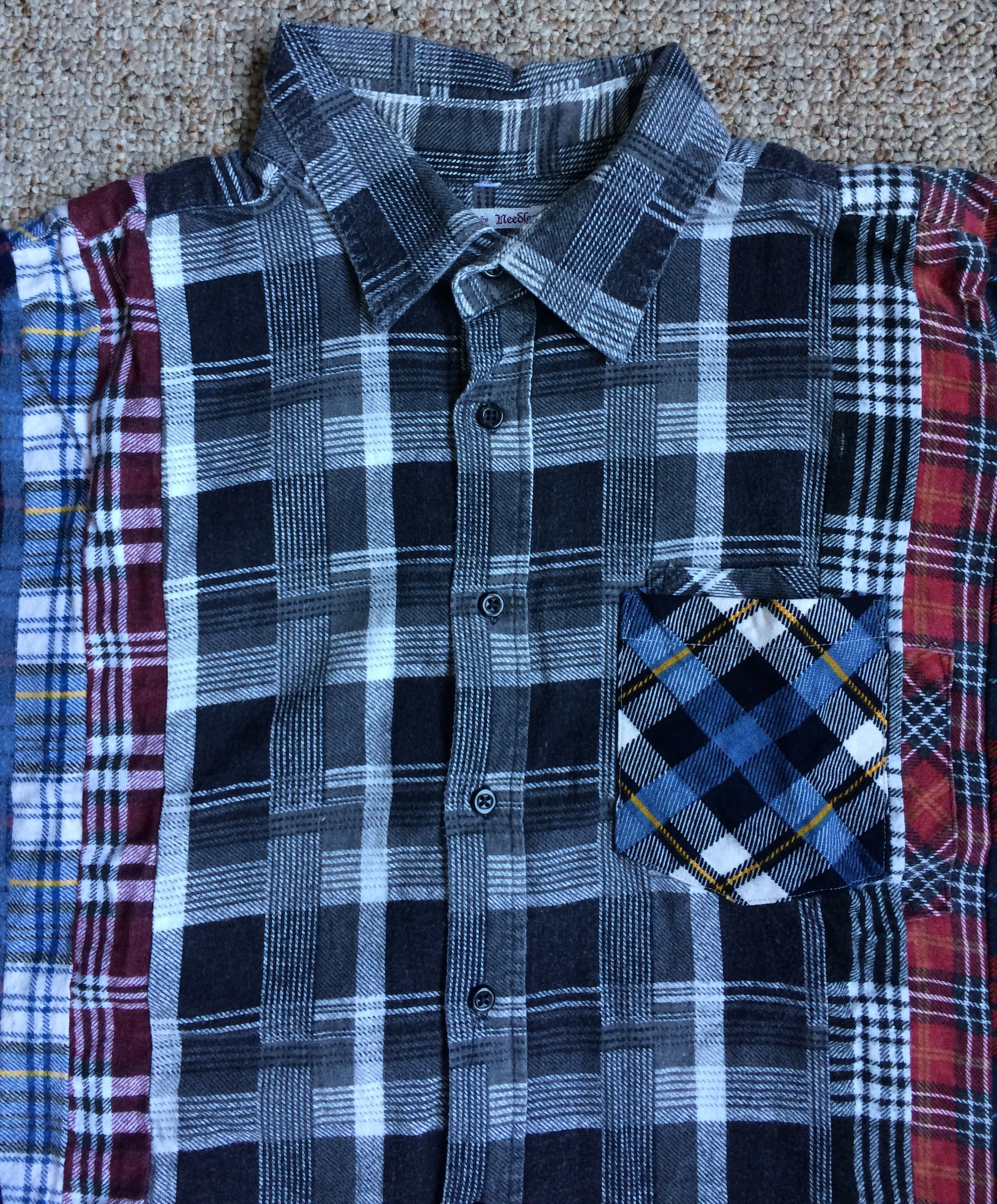 Needles Rebuild by Needles Wide 7 Cut Flannel Size US XL / EU 56 / 4 - 2 Thumbnail