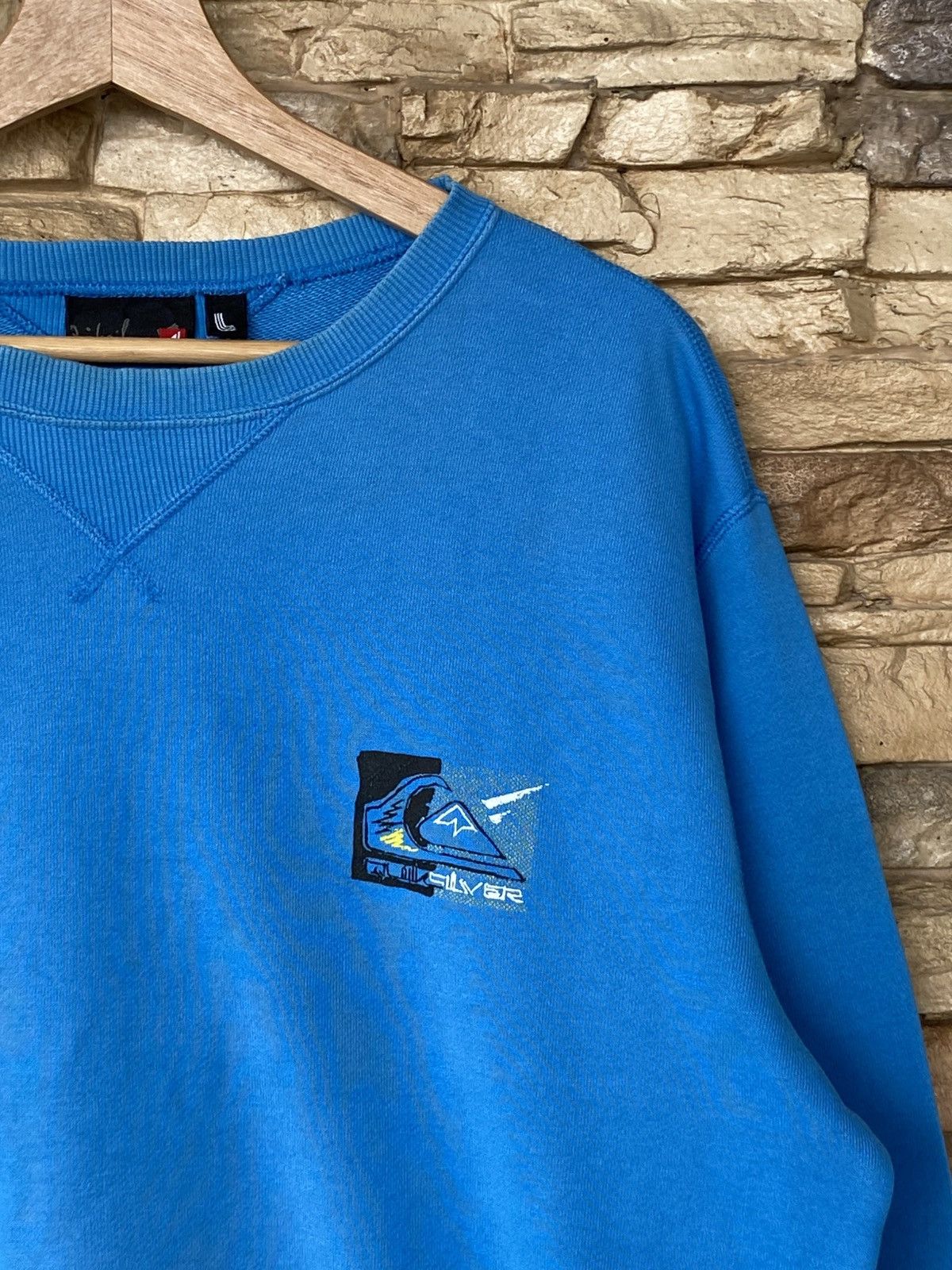 Quiksilver Vintage Quiksilver Backhit Logo Sweatshirt Size US L / EU 52-54 / 3 - 4 Thumbnail