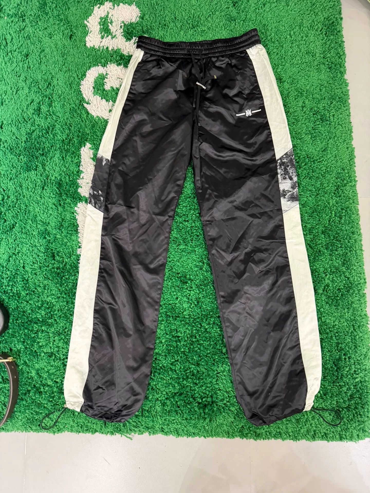 Amiri Amiri Nylon Track Pants Black Size US 32 / EU 48 - 1 Thumbnail