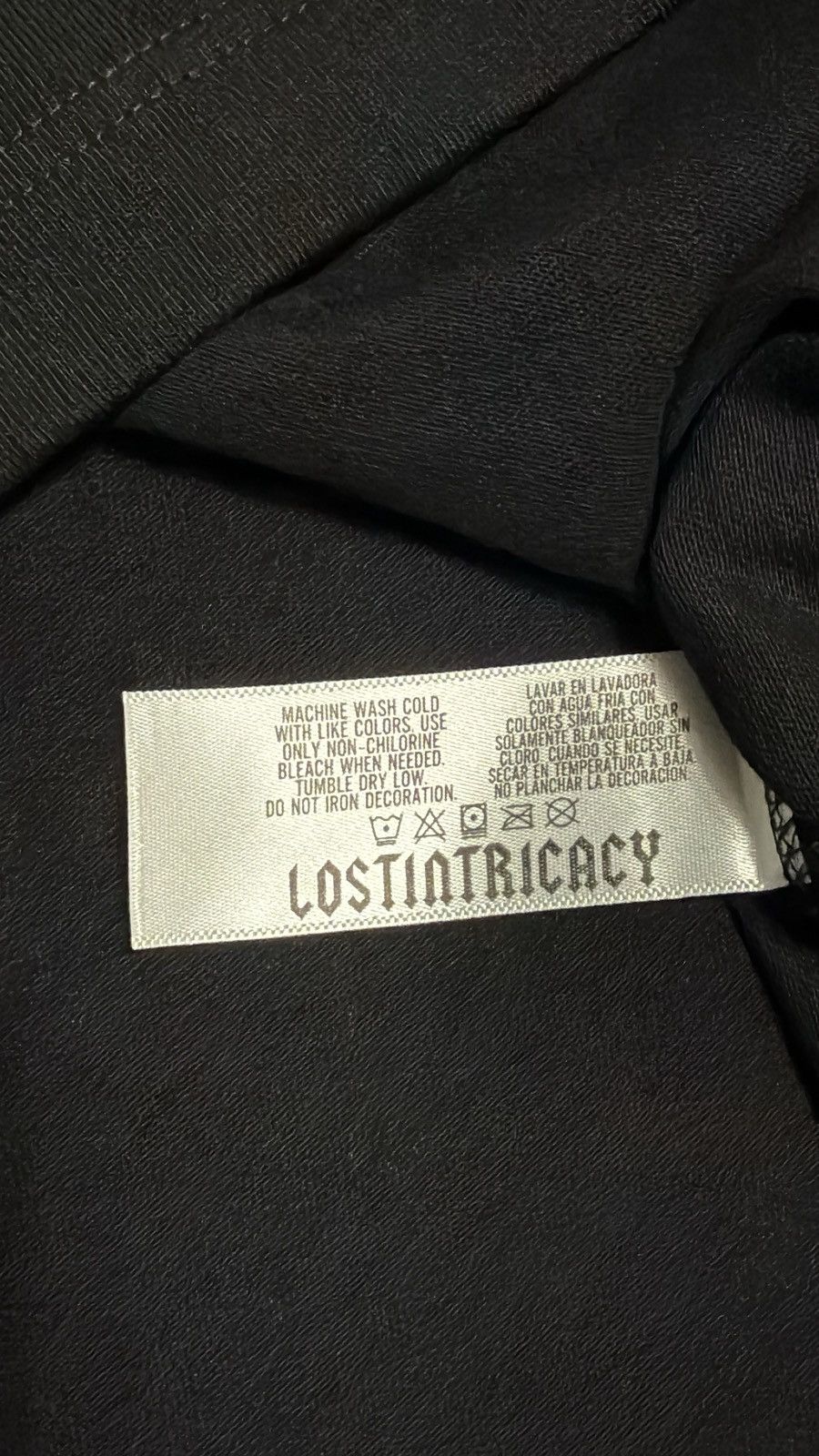 LOST INTRICACY Lost Intricacy Black [20]16 Jersey Large Size US L / EU 52-54 / 3 - 8 Thumbnail