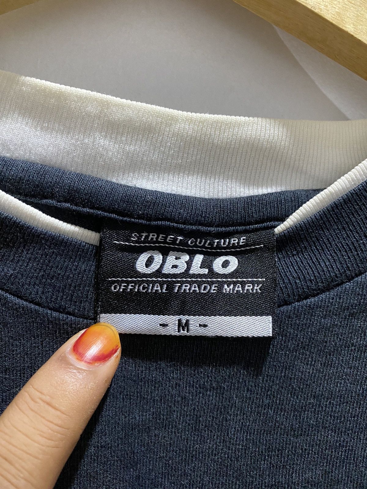 If Six Was Nine × Japanese Brand × Le Grande Bleu (L.G.B.) 2000s Oblo Street Culture Graffiti Poem Double Layers lgb Size US M / EU 48-50 / 2 - 9 Thumbnail